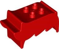 LEGO part Duplo, Hair Short, Spiky (4997)