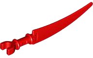 LEGO part Minifigure, Weapon Sword, Scythe Blade with Clip Pommel 59229
