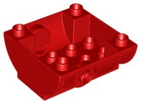 LEGO onderdeel Duplo Container Tank Lower Section with Outlet for Hose (59559)