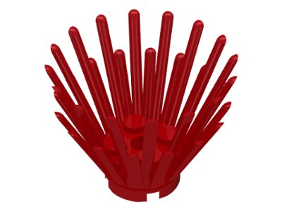 LEGO part Plant Prickly Bush 2 x 2 x 3 Extension with 2 x 2 Center (6065)