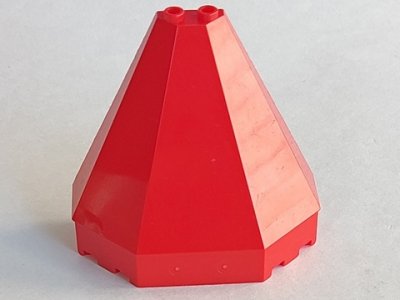 LEGO onderdeel Tower Roof 4 x 8 x 6 (6121)