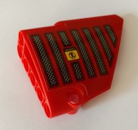 LEGO part Technic, Panel Fairing #14 Large Short Smooth, Side B with No Step Sign and Grille Pattern (Sticker) - Set 42082 64680pb020