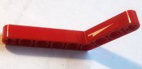 LEGO part Technic, Liftarm, Modified Bent Thick 1 x 9 (6 - 4) with White Arrow Pattern Model Right Side (Sticker) - Set 42089 6629pb034R