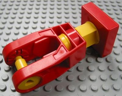 LEGO part Duplo, Toolo Arm Turning with Set Screw End (6662c01)