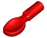 LEGO part Minifigure, Utensil Spoon - Handle with Flat End (80179)