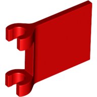 LEGO part Flag 2 x 2 Square with Flared Edge 80326