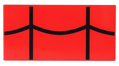 LEGO part Tile 2 x 4 with Black Spider Web Pattern (87079pb1307)