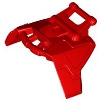 LEGO part Hero Factory Armor with Angled Bar on Top and Straight Bar on Bottom 92223