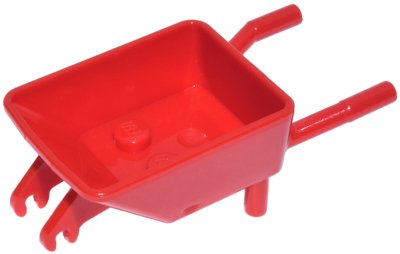 LEGO part Minifigure, Utensil Wheelbarrow Frame (98288)