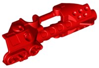 LEGO part Hero Factory Weapon, Zamor Sphere Launcher Top Half with Barrel and Sight (98563)