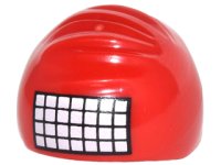 LEGO part Minifigure, Headgear Cap, Swimming with White Calendar Grid Pattern 99241pb02