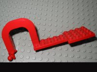 LEGO part Vehicle, Trailer Base 4 x 13 with Tow Ball bb0085