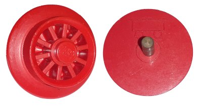 LEGO part Train Wheel Spoked for Wagon (wheel2b)