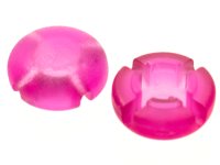 LEGO part Clikits, Icon Round 2 x 2 Small with Hole, Frosted (Solid and Transparent Colors) 45477