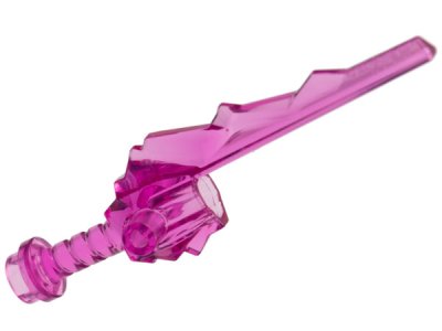 LEGO part Minifigure, Weapon Sword Hilt with Crystal Shard (86146)