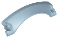 LEGO part Technic, Panel Car Mudguard Arched #42 9 x 2 x 3 Rounded Top 2459
