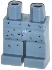 LEGO part Hips and Legs with Cat Hair Pattern 970c00pb0294