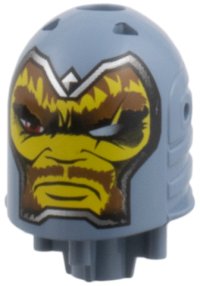 LEGO part Large Figure Head with Karzon Pattern bb0153pb14