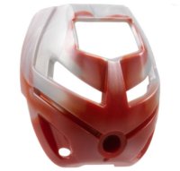 LEGO part Bionicle Mask Ruru with Marbled Pearl Light Gray Pattern 32567pb01