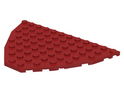 LEGO onderdeel Wedge, Plate 8 x 12 (Boat Bow Plate) (47405)