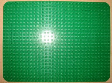 LEGO part Baseplate 24 x 32 with Rounded Corners (10a)