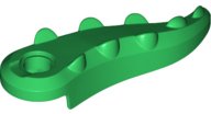 LEGO part Alligator / Krokodil Schwanz mit Loch (18906)