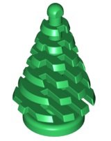 LEGO onderdeel Plant, Tree Pine Small 2 x 2 x 4 2435