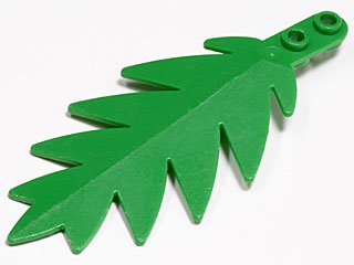 LEGO part Plant, Tree Palm Leaf Large 10 x 5 (2518)