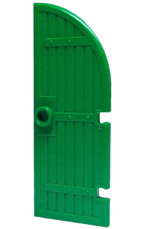 LEGO onderdeel Deur 1 x 3 x 6 Gebogen Bovenkant (2554)