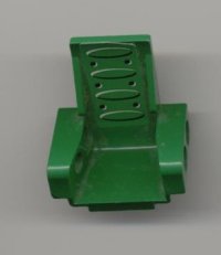 LEGO onderdeel Technic Zit 3 x 2 Basis met Ovale Kussens en Zwarte Stippen Patroon (Sticker) - Set 8213 2717pb02