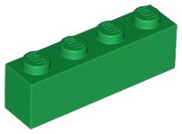 LEGO onderdeel Steen 1 x 4 (3010)