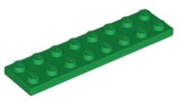 LEGO part Placa 2 x 8 3034