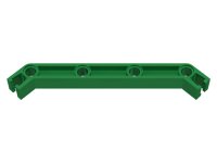 LEGO part Znap Poutre 11, 4 Trous, 2 Coudes 32204