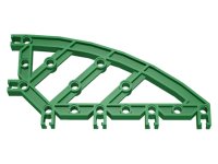 LEGO part Znap Beam 16, 14 Holes, Curved 32216