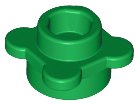 LEGO part Placa, Redonda 1 x 1 con Borde de Flor (4 Pernos / Pétalos) (33291)