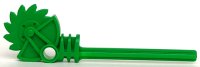 LEGO part Bionicle Weapon Long Axle Circular Saw Staff with Pin Hole 40341
