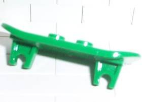 LEGO part Minifigure, Utensil Skateboard with Mag Wheel Holders (45917)