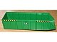LEGO part Vehicle, Tipper Bed 24 x 7 with 'L.C.B.' and Black and Yellow Danger Stripes Pattern on Both Sides (6 Stickers) - Set 7998 57781pb01