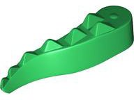 LEGO part Alligator / Crocodile / Dragon / Dinosaur Tail (6028)