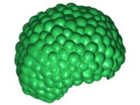 LEGO part Minifigure, Hair Bubble Style (Afro) 87995