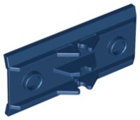 LEGO onderdeel Voertuig, Spoiler / Ploegschaar 6 x 3 met Scharnier 2440