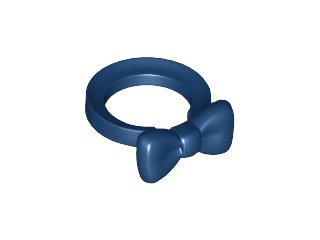 LEGO part Minifigure Bow Tie (27151)