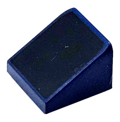 LEGO part Slope 30 1 x 1 x 2/3 with Black Surface Pattern (54200pb115)