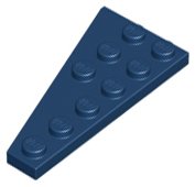 LEGO part Wedge, Plate 6 x 3 Right (54383)