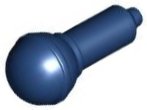 LEGO part Minifigure, Utensil Microphone (90370)