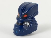 LEGO part Minifigure, Head, Modified Bionicle Piraka Vezok with Eyes and Teeth Pattern x1818px1