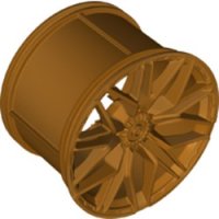 LEGO part Wheel 62.3mm D. x 42mm Technic Racing Large with 10 'Y' Spokes 68577