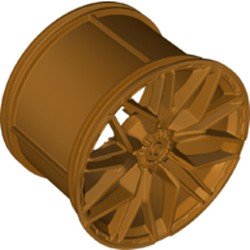 LEGO part Wheel 62.3mm D. x 42mm Technic Racing Large with 10 'Y' Spokes (68577)
