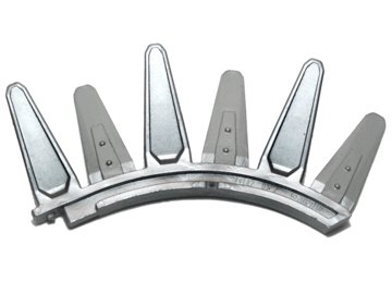 LEGO onderdeel Bionicle Rahkshi Back Blade, 6 Blades Alternately Angled (Panrahk) (44142)