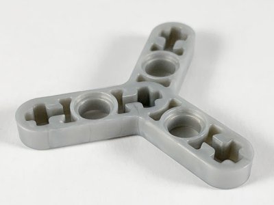 LEGO part Technic, Liftarm, Modified Rotor Thin 3 Blade (44374)